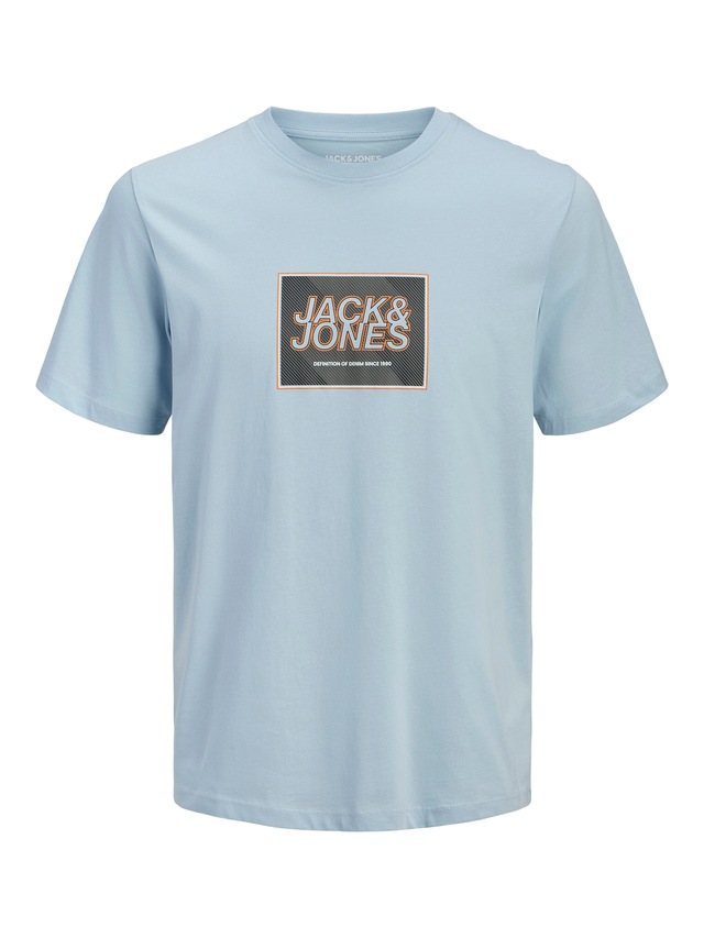Jack & Jones Rundhalsshirt »JJRAIN TEE SS CREW NECK«