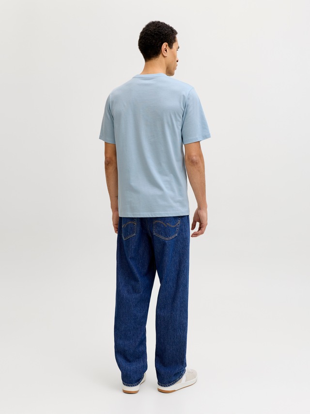 Jack & Jones Rundhalsshirt »JJRAIN TEE SS CREW NECK«