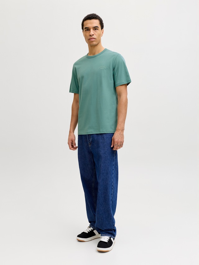 Jack & Jones Rundhalsshirt »JJCOLLEGE LOGO TEE SS CREW NECK«