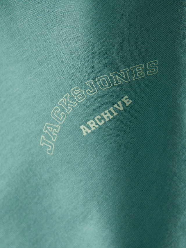 Jack & Jones Rundhalsshirt »JJCOLLEGE LOGO TEE SS CREW NECK«