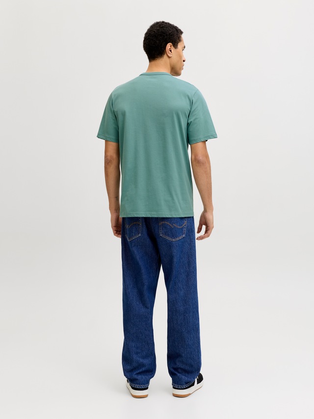 Jack & Jones Rundhalsshirt »JJCOLLEGE LOGO TEE SS CREW NECK«