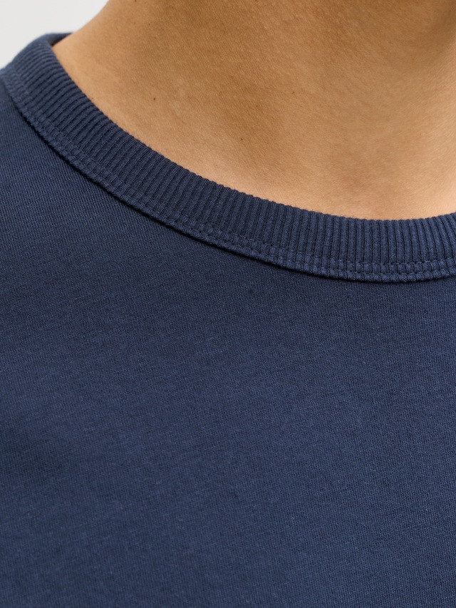 Jack & Jones Rundhalsshirt »JJCOLLEGE LOGO TEE SS CREW NECK«