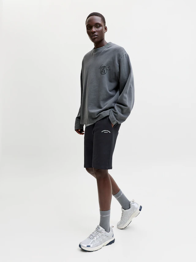 Jack & Jones Sweatshorts »JPSTGORDON COLLEGE SWEAT SHORTS MID«