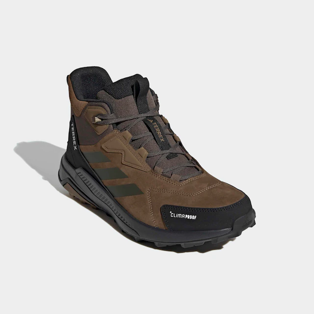 adidas TERREX Wanderschuh »ANYLANDER LEATHER MID CLIMAPROOF« wasserdicht und aus Leder