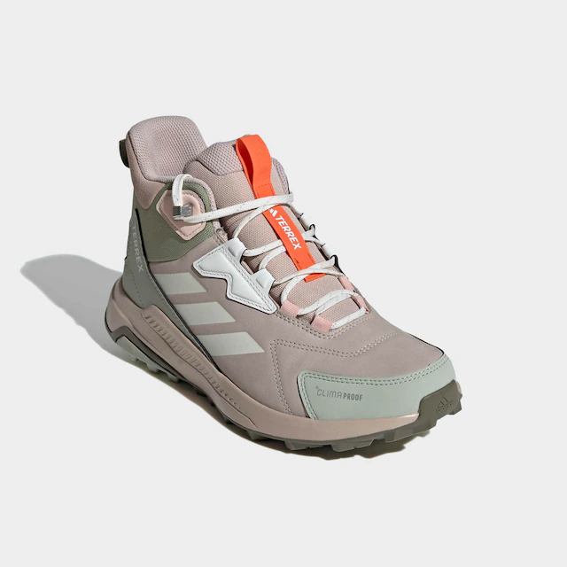 adidas TERREX Wanderschuh »ANYLANDER LEATHER MID CLIMAPROOF« wasserdicht und aus Leder