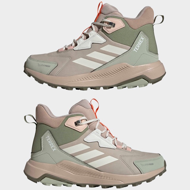 adidas TERREX Wanderschuh »ANYLANDER LEATHER MID CLIMAPROOF« wasserdicht und aus Leder