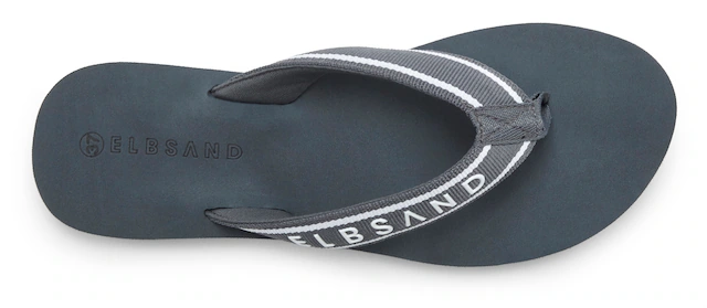 Elbsand Badezehentrenner »Sandale, Badeschuh, Pantolette, Badelatsche, Flip Flop, Badeschlappe« NEU Zehentrenner mit wasserabweisender und ultraleichter Sohle VEGAN