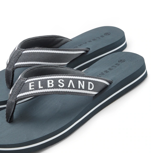 Elbsand Badezehentrenner »Sandale, Badeschuh, Pantolette, Badelatsche, Flip Flop, Badeschlappe« NEU Zehentrenner mit wasserabweisender und ultraleichter Sohle VEGAN