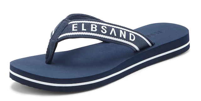 Elbsand Badezehentrenner »Sandale, Badeschuh, Pantolette, Badelatsche, Flip Flop, Badeschlappe« NEU Zehentrenner mit wasserabweisender und ultraleichter Sohle VEGAN