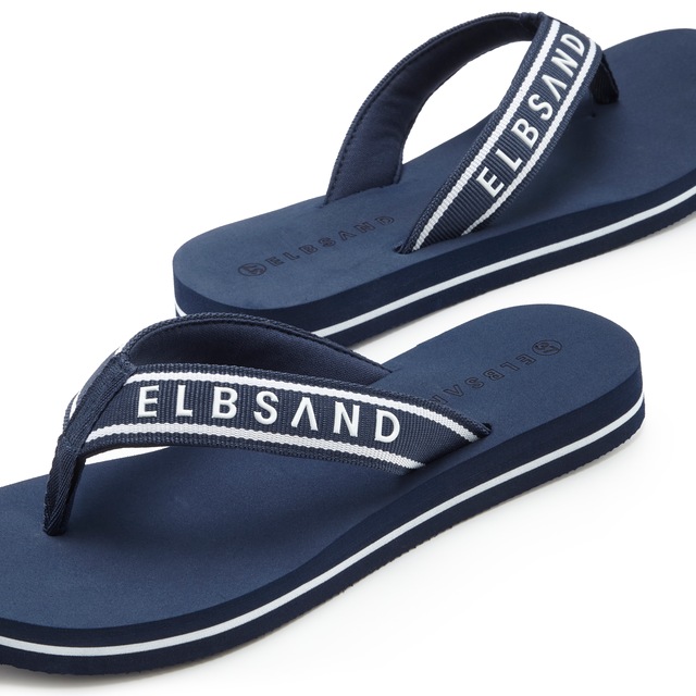 Elbsand Badezehentrenner »Sandale, Badeschuh, Pantolette, Badelatsche, Flip Flop, Badeschlappe« NEU Zehentrenner mit wasserabweisender und ultraleichter Sohle VEGAN