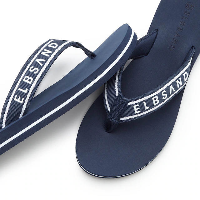 Elbsand Badezehentrenner »Sandale, Badeschuh, Pantolette, Badelatsche, Flip Flop, Badeschlappe« NEU Zehentrenner mit wasserabweisender und ultraleichter Sohle VEGAN