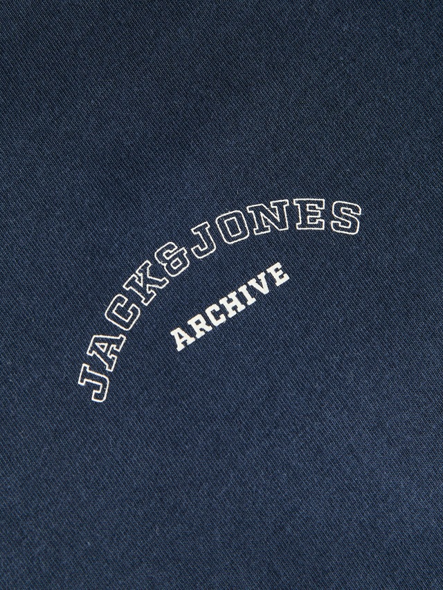 Jack & Jones Rundhalsshirt »JJCOLLEGE LOGO TEE SS CREW NECK«