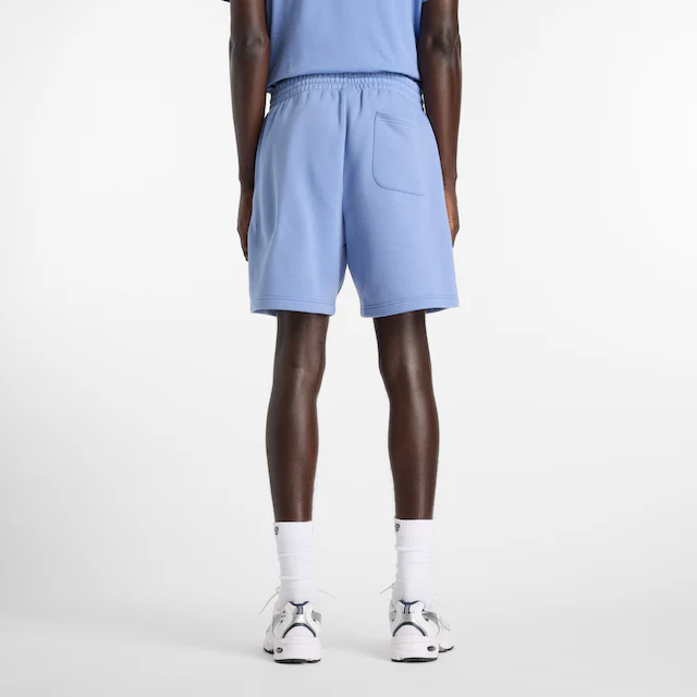 New Balance Sweatshorts mit Kordelverschluss, aus Baumwolle und Polyester, in Fleece-Qualität