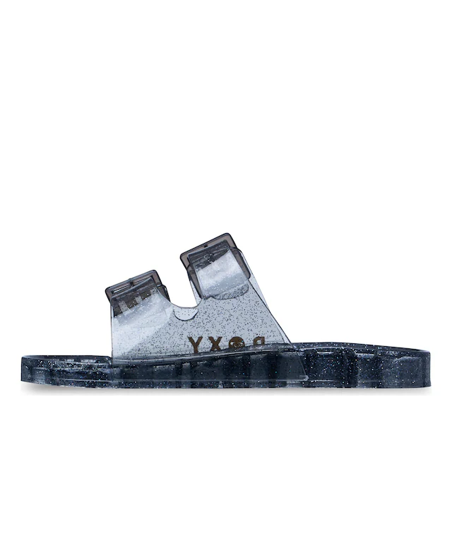 Roxy Sandale »KATTIE GLITTER« Pantolette, Sommerschuh