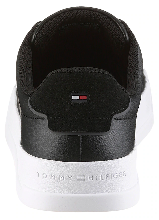 Tommy Hilfiger Sneaker »TH COURT CORE« , Freizeitschuh, Halbschuh, Schnürschuh, weich gepolstertem Schaftrand