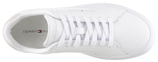 Tommy Hilfiger Sneaker »TH COURT CORE« , Freizeitschuh, Halbschuh, Schnürschuh, weich gepolstertem Schaftrand
