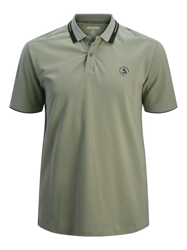 Jack & Jones PlusSize Poloshirt »JCOHASS LOGO POLO SS PLS«