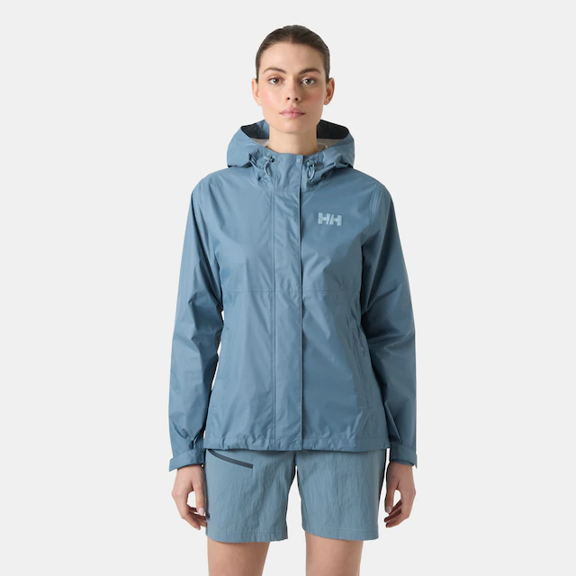 Helly Hansen Funktionsjacke »W LOKE JACKET« mit Kapuze mit Kapuze, wind- und wasserdicht, atmungsaktiv, hüftlang