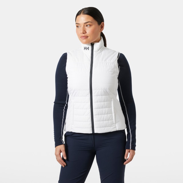 Helly Hansen Steppweste »W CREW INSULATOR VEST 2.0« mit Stehkragen, hüftlang, aus Polyester, wind- und wasserabweisend