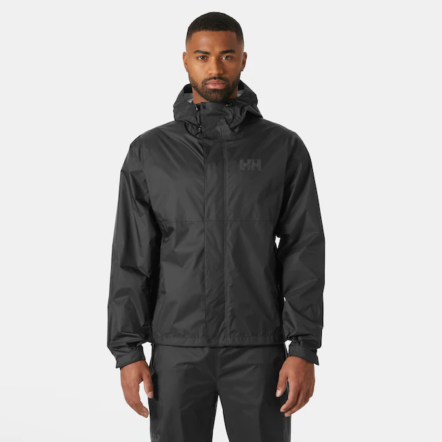Helly Hansen Regenjacke »LOKE JACKET« mit Kapuze mit Kapuze, wasserdicht, winddicht, atmungsaktiv, po-bedeckende Länge