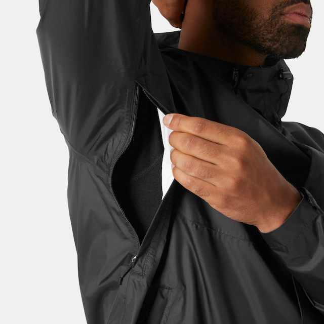 Helly Hansen Regenjacke »LOKE JACKET« mit Kapuze mit Kapuze, wasserdicht, winddicht, atmungsaktiv, po-bedeckende Länge