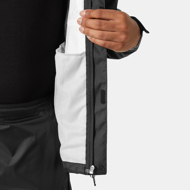 Helly Hansen Regenjacke »LOKE JACKET« mit Kapuze mit Kapuze, wasserdicht, winddicht, atmungsaktiv, po-bedeckende Länge