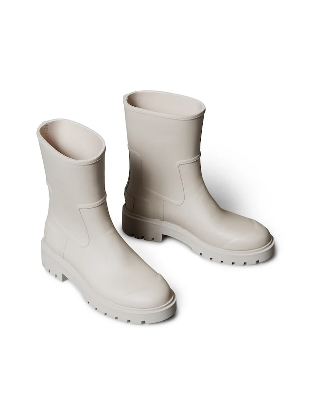 Calvin Klein Jeans Gummistiefelette »MID RAINBOOT RUBBER« Rainboots, Stiefelette, mit Logoschriftzug