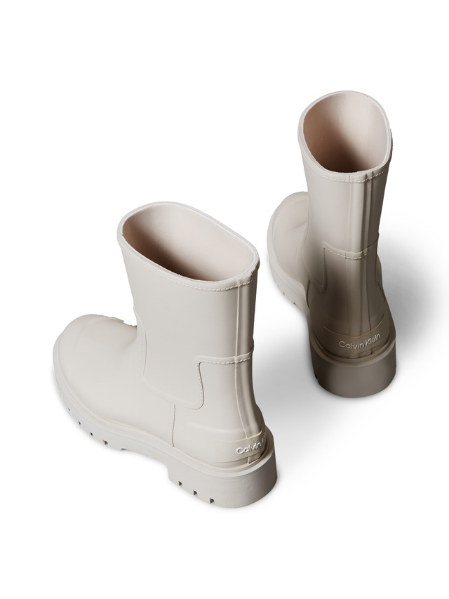 Calvin Klein Jeans Gummistiefelette »MID RAINBOOT RUBBER« Rainboots, Stiefelette, mit Logoschriftzug