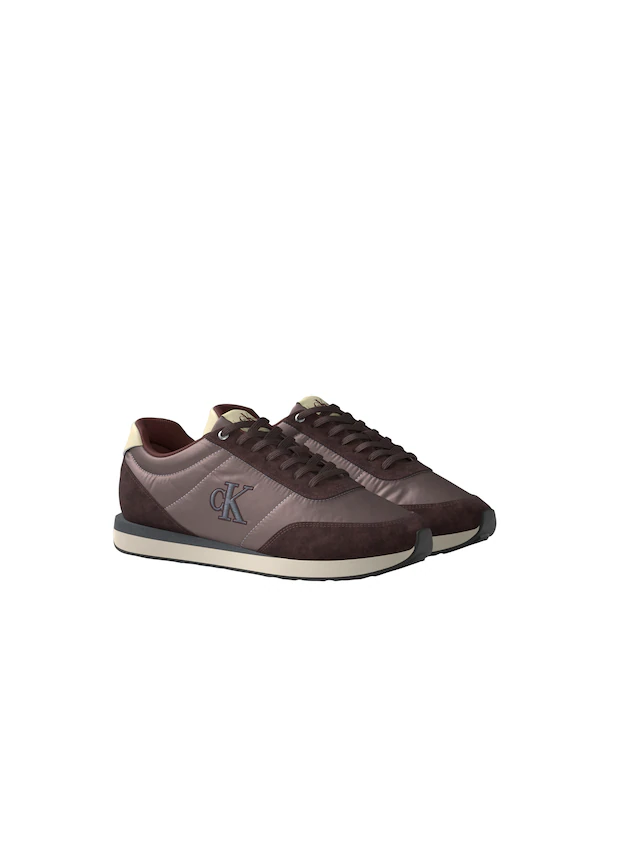 Calvin Klein Jeans Sneaker »RETRO RUNNER ESS MIX MAT« Runner-Sneaker, Freizeitschuh, Halbschuh mit seitlichem CK-Logo