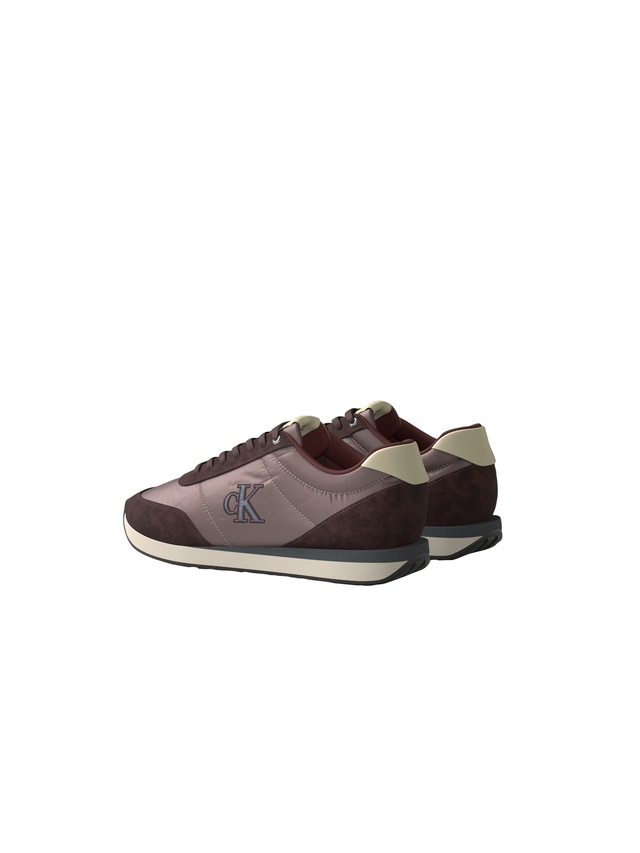 Calvin Klein Jeans Sneaker »RETRO RUNNER ESS MIX MAT« Runner-Sneaker, Freizeitschuh, Halbschuh mit seitlichem CK-Logo