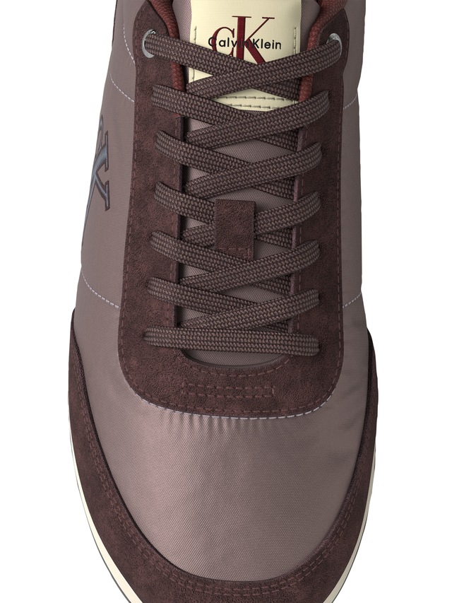 Calvin Klein Jeans Sneaker »RETRO RUNNER ESS MIX MAT« Runner-Sneaker, Freizeitschuh, Halbschuh mit seitlichem CK-Logo