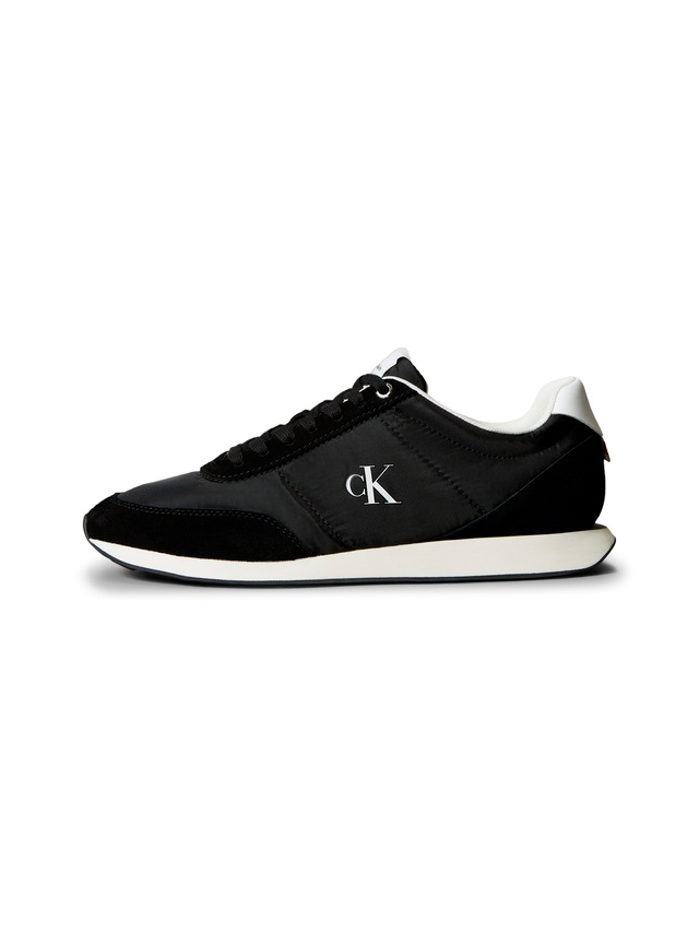 Calvin Klein Jeans Sneaker »RETRO RUNNER ESS MIX MAT« Runner-Sneaker, Freizeitschuh, Halbschuh mit seitlichem CK-Logo