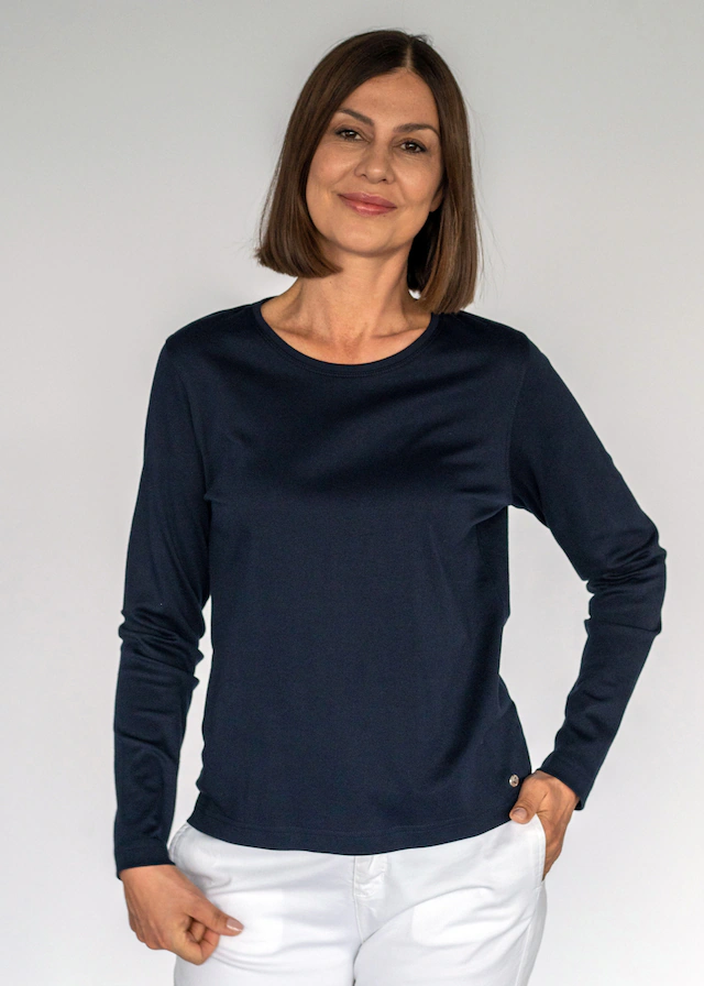 Clarina T-Shirt »VERENA« Pima Cotton Interlock