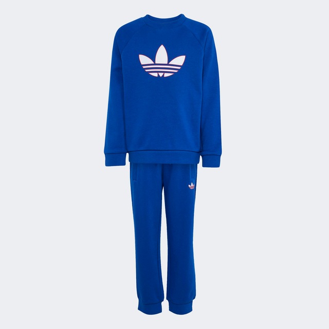 adidas Originals Trainingsanzug »TREFOIL SET MIT RUNDHALSAUSSCHNITT, LOCKER GESCHNITTEN« 2 tlg.