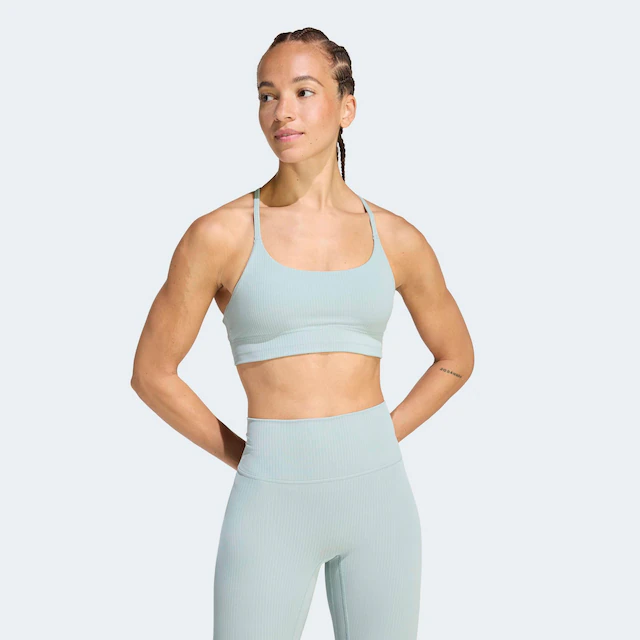 adidas Performance Sport-BH »ADIDAS ALL ME LIGHT SUPPORT RIB BRA LONGLINE SPORT-BH«