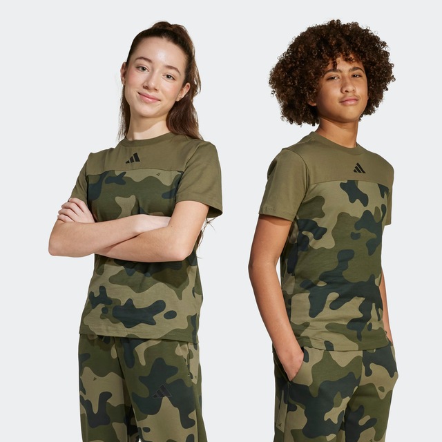 adidas Sportswear T-Shirt »SEASONAL ESSENTIALS CAMO BAUMWOLL- KIDS«