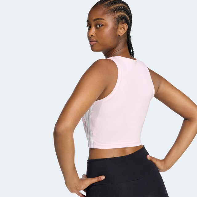 adidas Sportswear Tanktop »ESSENTIALS 3-STREIFEN GEPOLSTERTES«