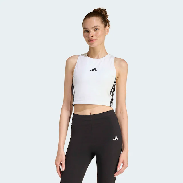 adidas Sportswear Tanktop »ESSENTIALS 3-STREIFEN GEPOLSTERTES«