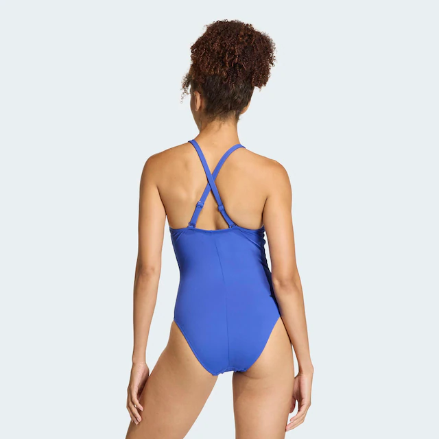adidas Performance Badeanzug »3-STREIFEN HIGH NECK 2-WAY STRAPS PEACHSOFT«