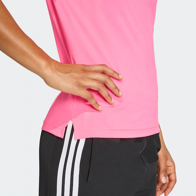 adidas Performance T-Shirt »ADIDAS WORKOUT ESSENTIALS MIT V-AUSSCHNITT« mit V-Ausschnitt, ohne Verschluss
