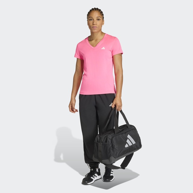 adidas Performance T-Shirt »ADIDAS WORKOUT ESSENTIALS MIT V-AUSSCHNITT« mit V-Ausschnitt, ohne Verschluss