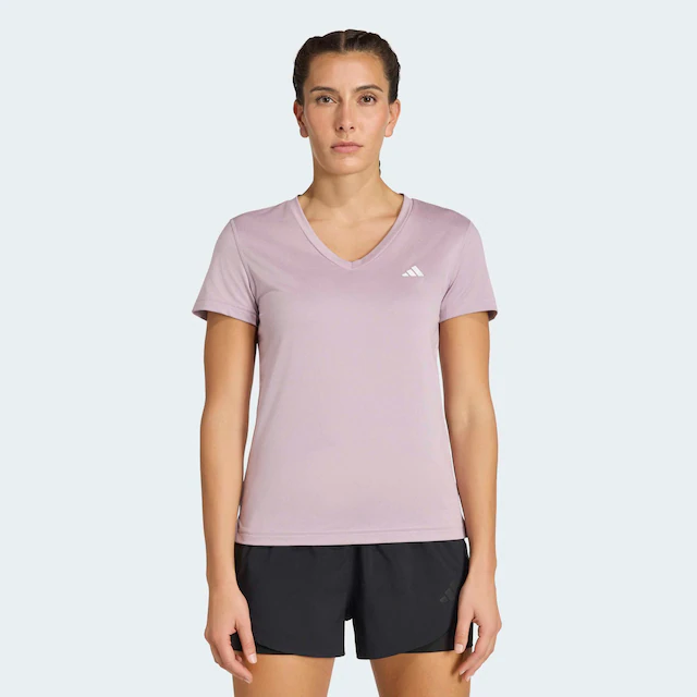 adidas Performance T-Shirt »ADIDAS WORKOUT ESSENTIALS MIT V-AUSSCHNITT« mit V-Ausschnitt, ohne Verschluss