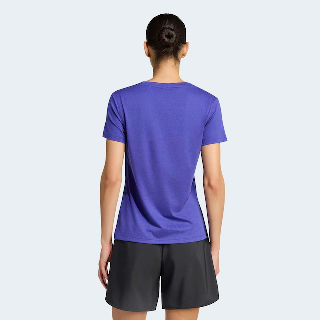 adidas Performance T-Shirt »ADIDAS WORKOUT ESSENTIALS MIT V-AUSSCHNITT« mit V-Ausschnitt, ohne Verschluss