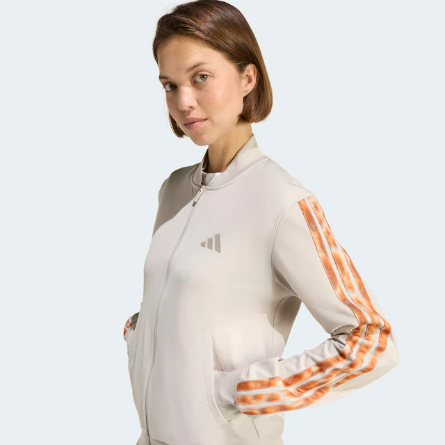 adidas Sportswear Trainingsanzug »3-STRIPES LEOPARD PRINT« 2 tlg.