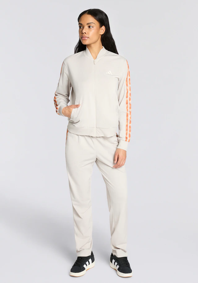 adidas Sportswear Trainingsanzug »3-STRIPES LEOPARD PRINT« 2 tlg.