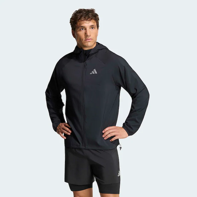 adidas Performance Laufjacke »ADI365 RUNNING ESSENTIALS« für Erwachsene, aus Polyester, sportlicher Stil