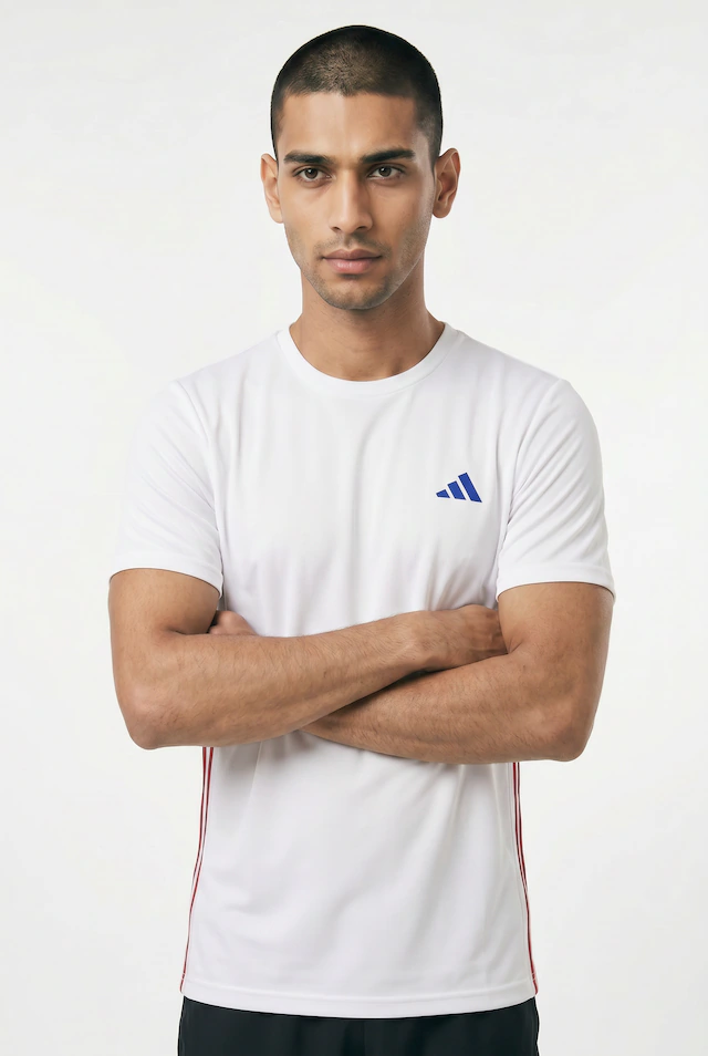 adidas Performance T-Shirt »WORKOUT ESSENTIALS BASE 3-STREIFEN«