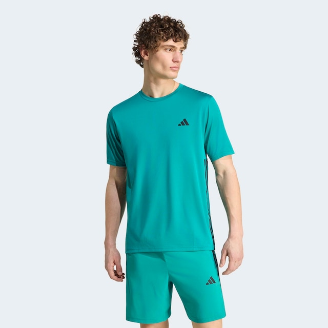 adidas Performance T-Shirt »WORKOUT ESSENTIALS BASE 3-STREIFEN«