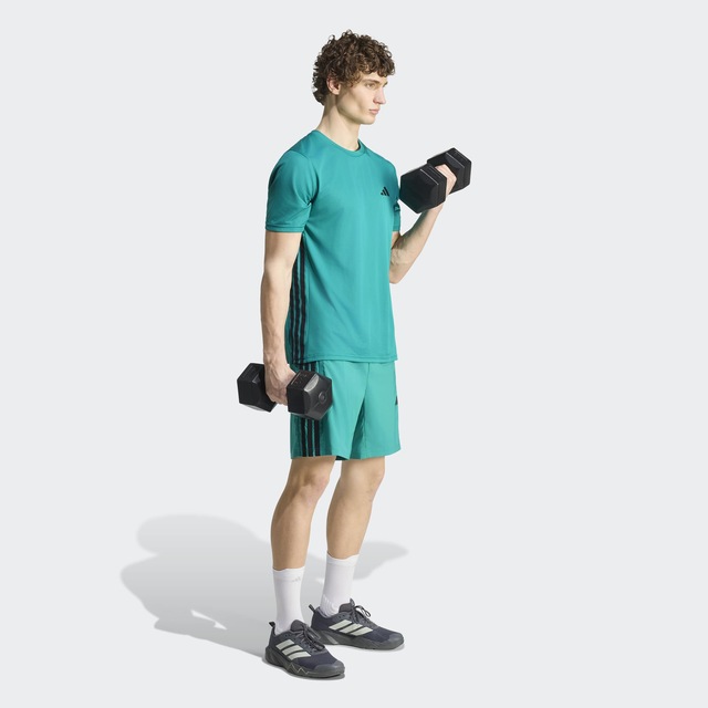 adidas Performance T-Shirt »WORKOUT ESSENTIALS BASE 3-STREIFEN«