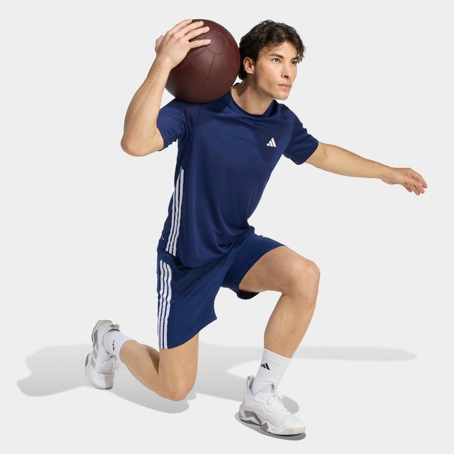 adidas Performance T-Shirt »WORKOUT ESSENTIALS BASE 3-STREIFEN«